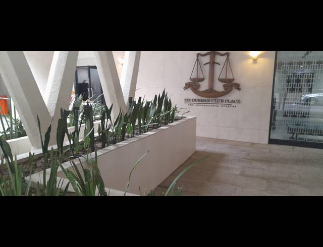 108M² OFFICE TO LET IN DURBAN CENTRAL